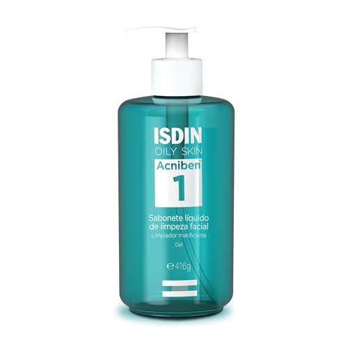 Acniben Isdin Oily Skin Sabonete Líquido Facial 416g