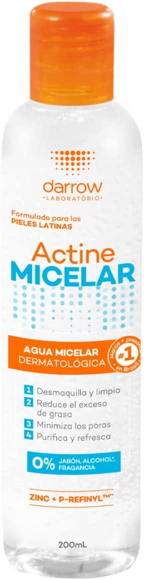 Actine Água Micelar Dermatológica 200ml