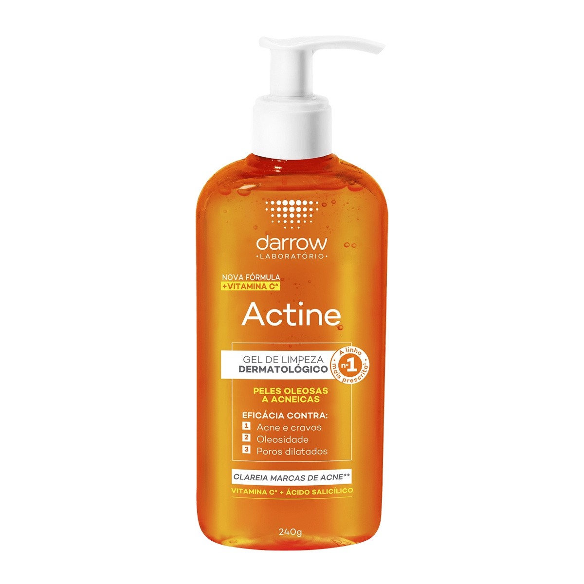 Actine Gel de Limpeza Darrow 240g
