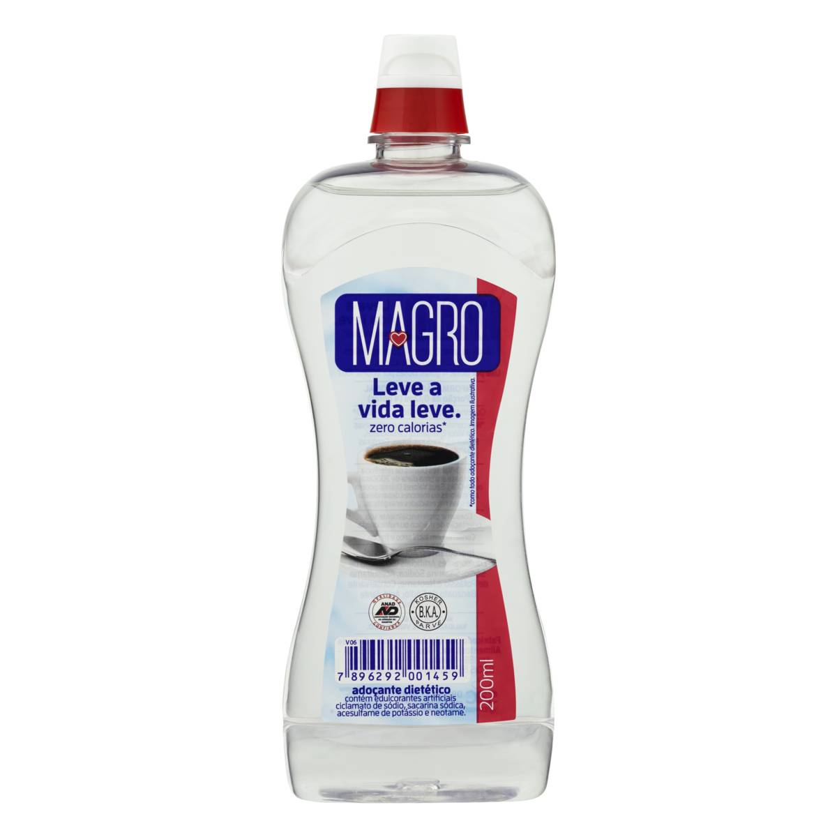 Adoçante Líquido Magro Frasco 200ml