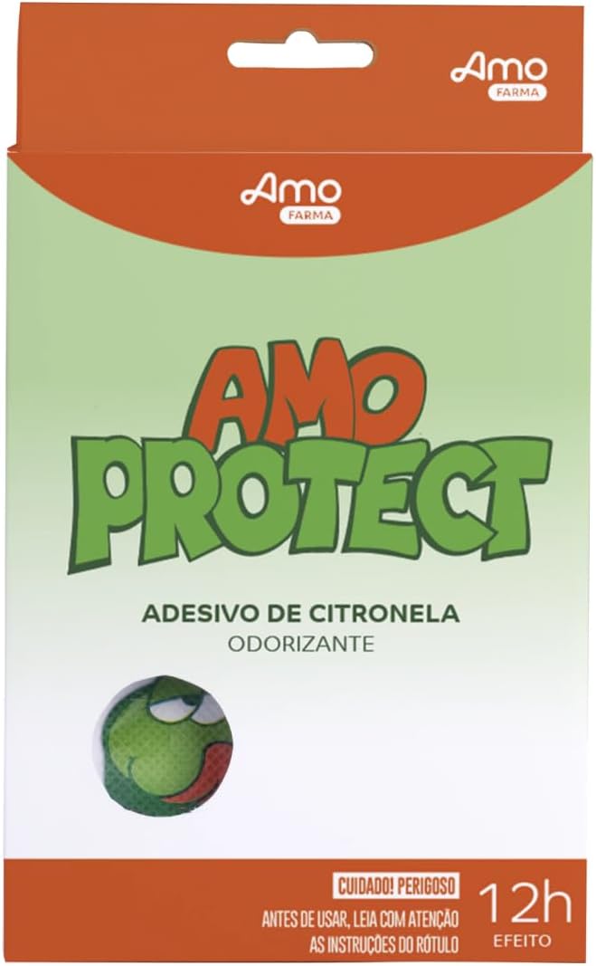 Amo Protect Adesivo de Citronela Babydeas 8 unidades