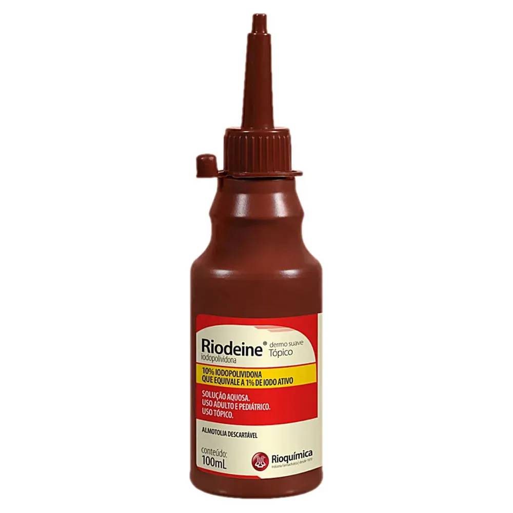 Antisséptico Rioquímica Riodeine Tópico 100ml