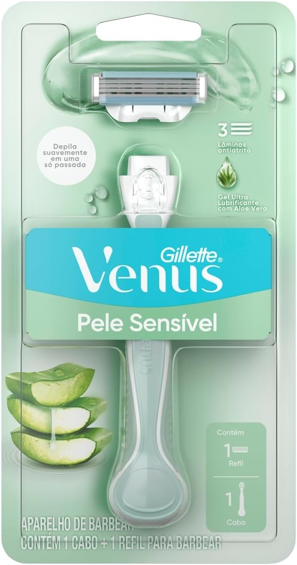 Aparelho de Depilar Gillette Venus Pele Sensível 1 unidade