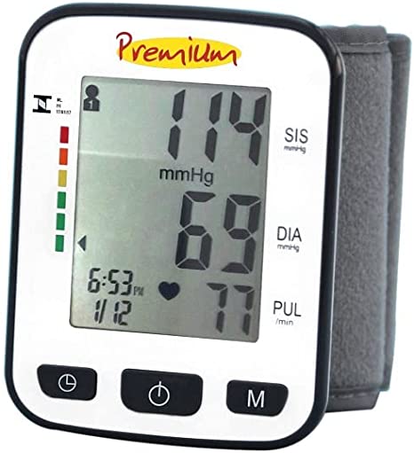 Aparelho de Pressão Digital de Pulso Premium BSP-21