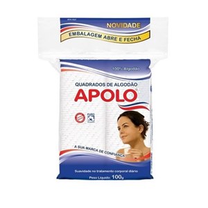 Apolo Algodão Quadrado Ziplock 100g