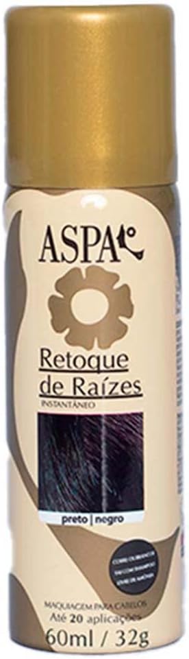 Aspa Retoque de Raízes Preto 60ml