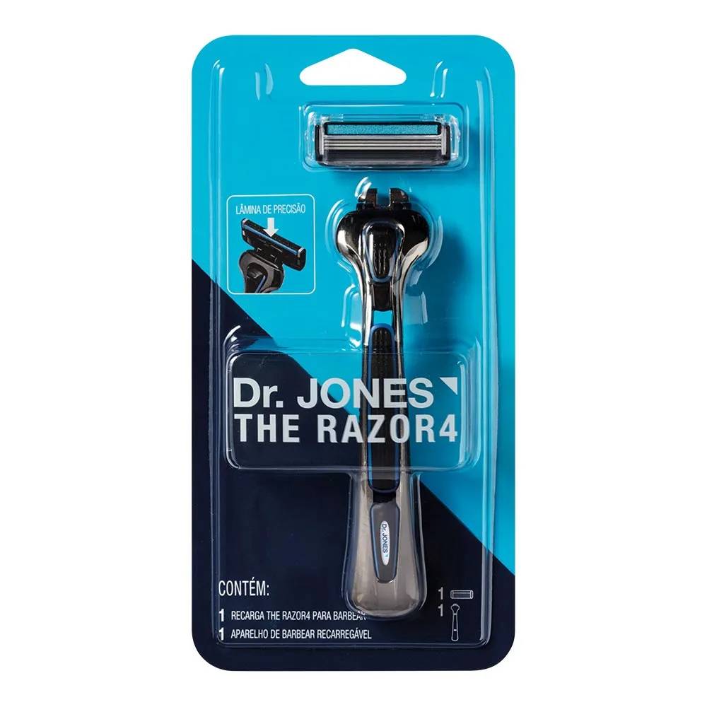 Barbeador Dr. Jones The Razor4 1 unidade