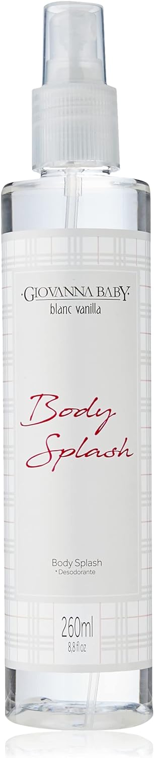 Body Splash Desodorante Corporal Giovanna Baby Blanc Vanilla 260ml