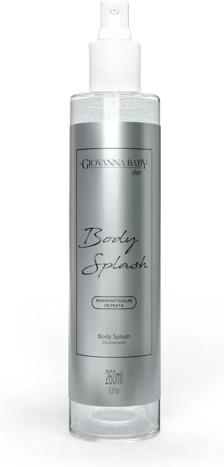 Body Splash Desodorante Corporal Giovanna Baby Silver 260ml
