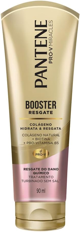 Booster Pantene Pro-V Miracles Colágeno Resgate do Dano Químico 90ml