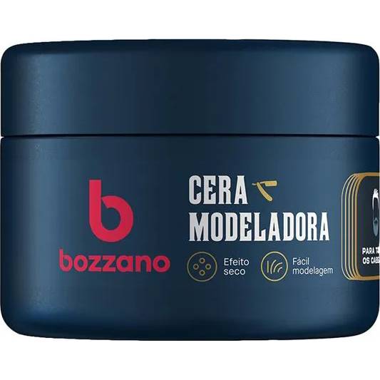 Cera Modeladora Capilar Bozzano Efeito Seco 80g