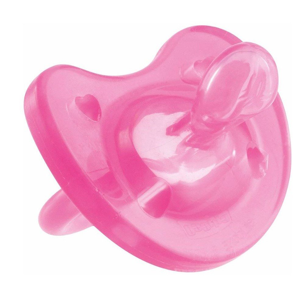 Chupeta Kuka Soft Rosa Bico Ortodôntico N.1