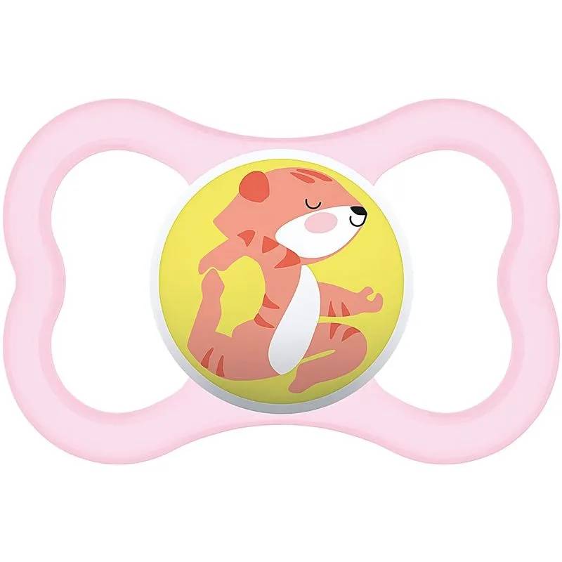 Chupeta MAM Air Tamanho 3 maiores de 16 meses Cor Rosa 1 unidade