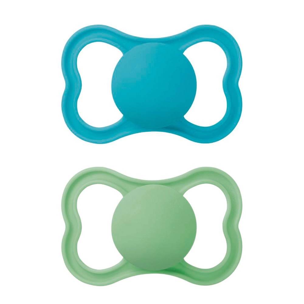 Chupeta MAM Supreme 16+ Meses Azul/Verde 2 unidades
