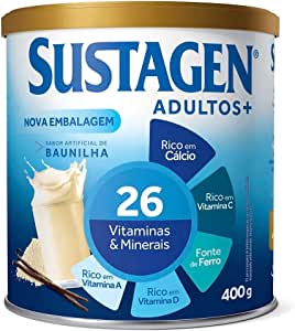Complemento Alimentar Sustagen Adultos+ Sabor Baunilha 400g