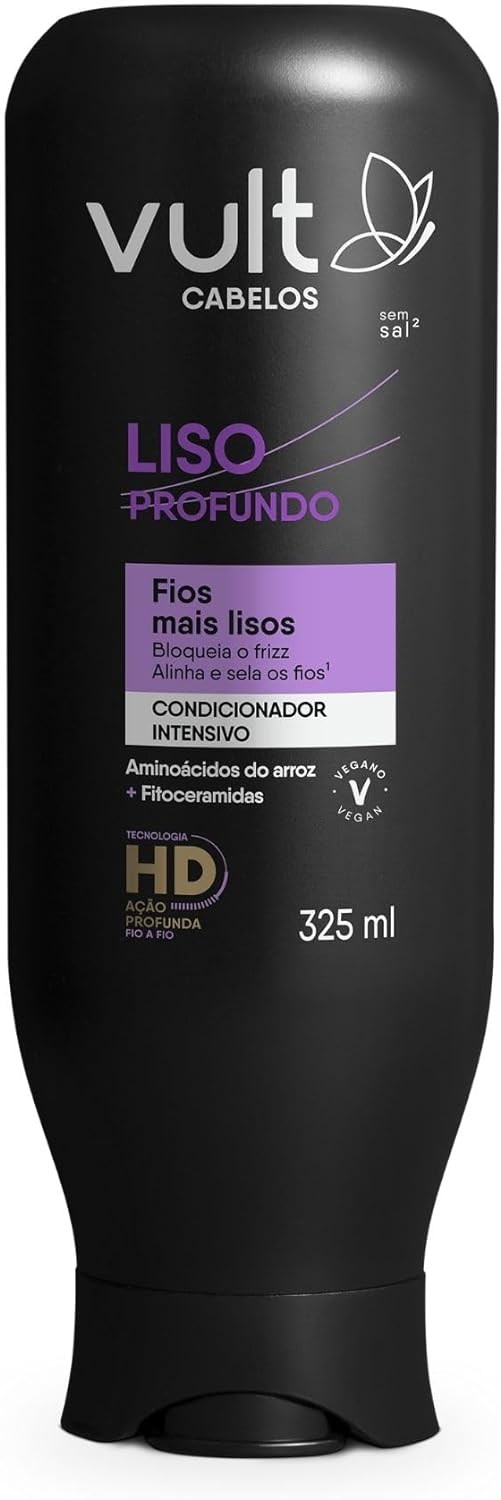 Condicionador Cabelos Vult Liso Profundo 325ml