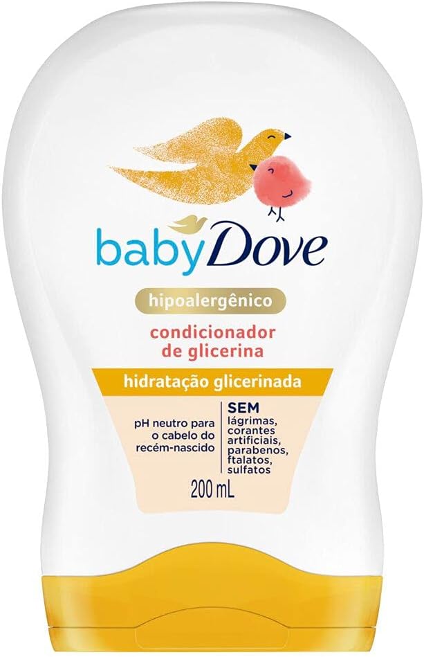 Condicionador de Glicerina Baby Dove Hidratação Glicerinada 200ml