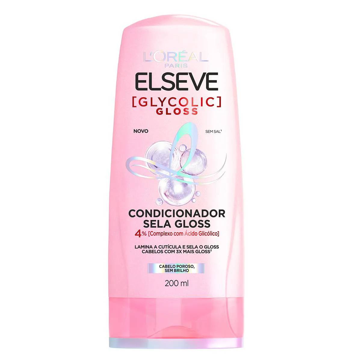 Condicionador Elseve Glycolic Gloss 200ml