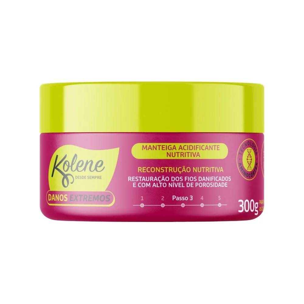 Condicionador Kolene Manteiga Capilar Danos Extremos 300g