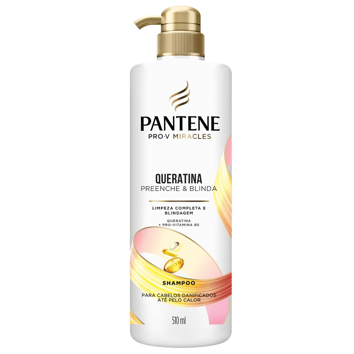 Condicionador Pantene Queratina Preenche & Blinda 510ml