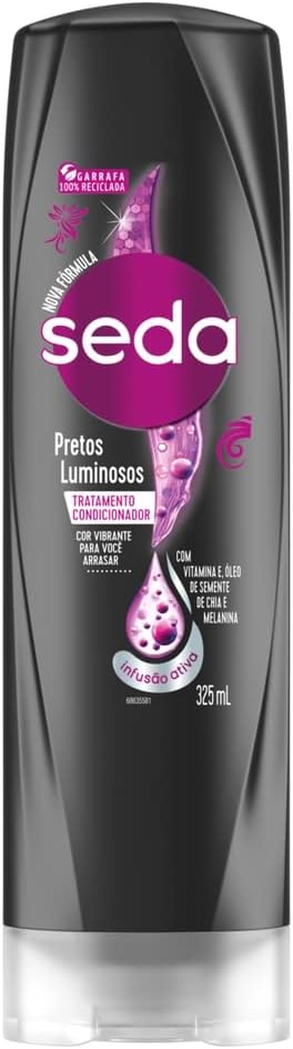 Condicionador Seda Pretos Luminosos 325ml
