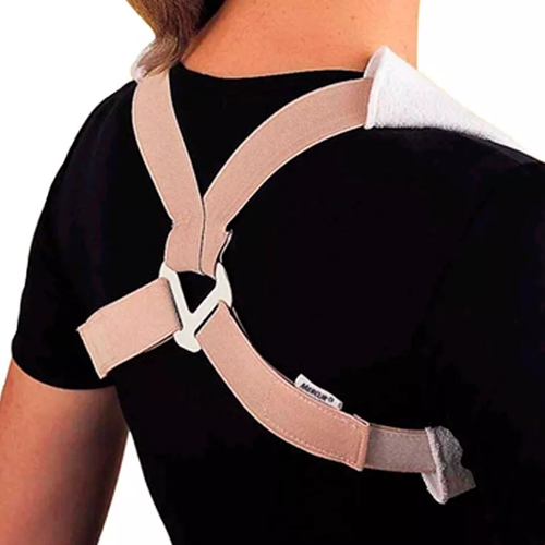 Corretor Postural com Elástico em Oito Mercur Tamanho P/M
