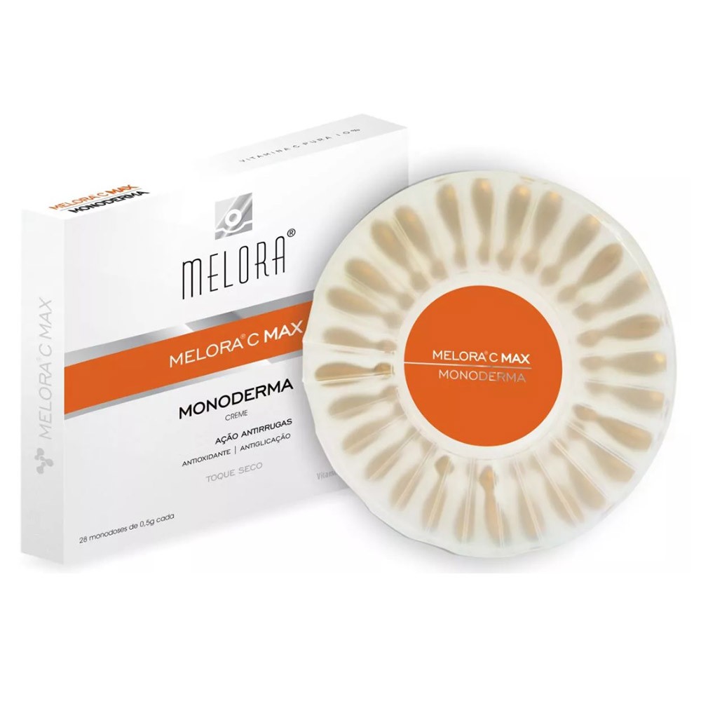 Creme Antirrugas Melora C Max Monoderma 28 unidades