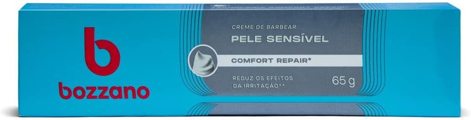 Creme de Barbear Bozzano Pele Sensível 65g