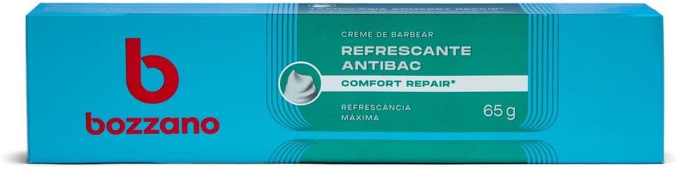 Creme de Barbear Bozzano Refrescante Mentolado 65g