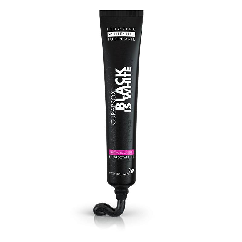 Creme Dental Curaprox Black Is White 90ml