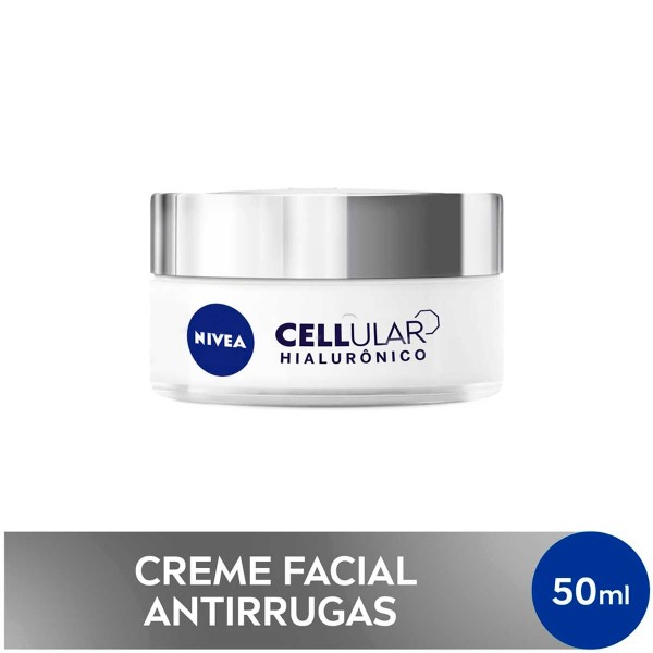 Creme Facial Antirrugas Nivea Cellular Hialurônico Dia FPS30 50ml