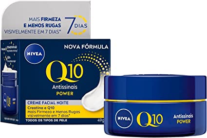 Creme Facial Antissinais Noite Nivea Q10 Power Plus Pele Normal a Seca 50g