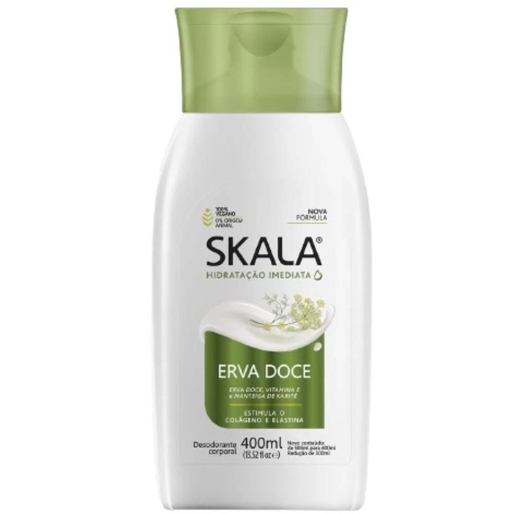 Creme Hidratante Skala Erva Doce 400ml