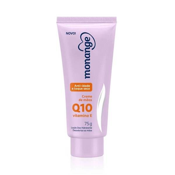 Creme para Mãos Monange Anti-idade Q10 e Vitamina E 75g