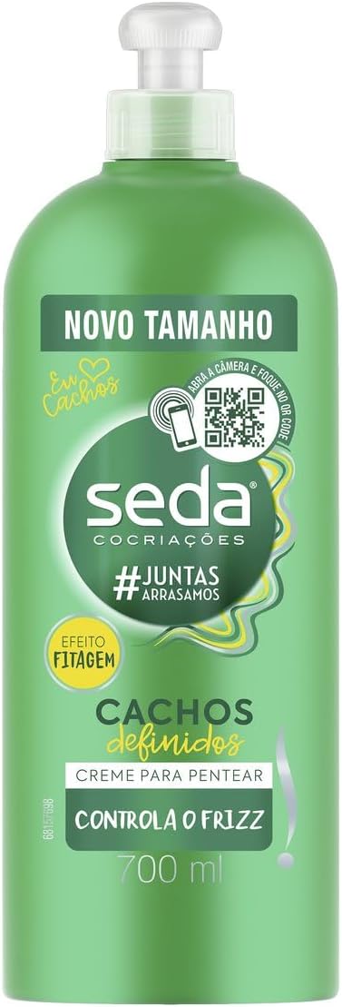 Creme para Pentear Seda Cachos Definidos 700ml