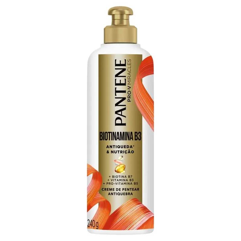 Creme Pentear Pantene Biotinamina B3 240g