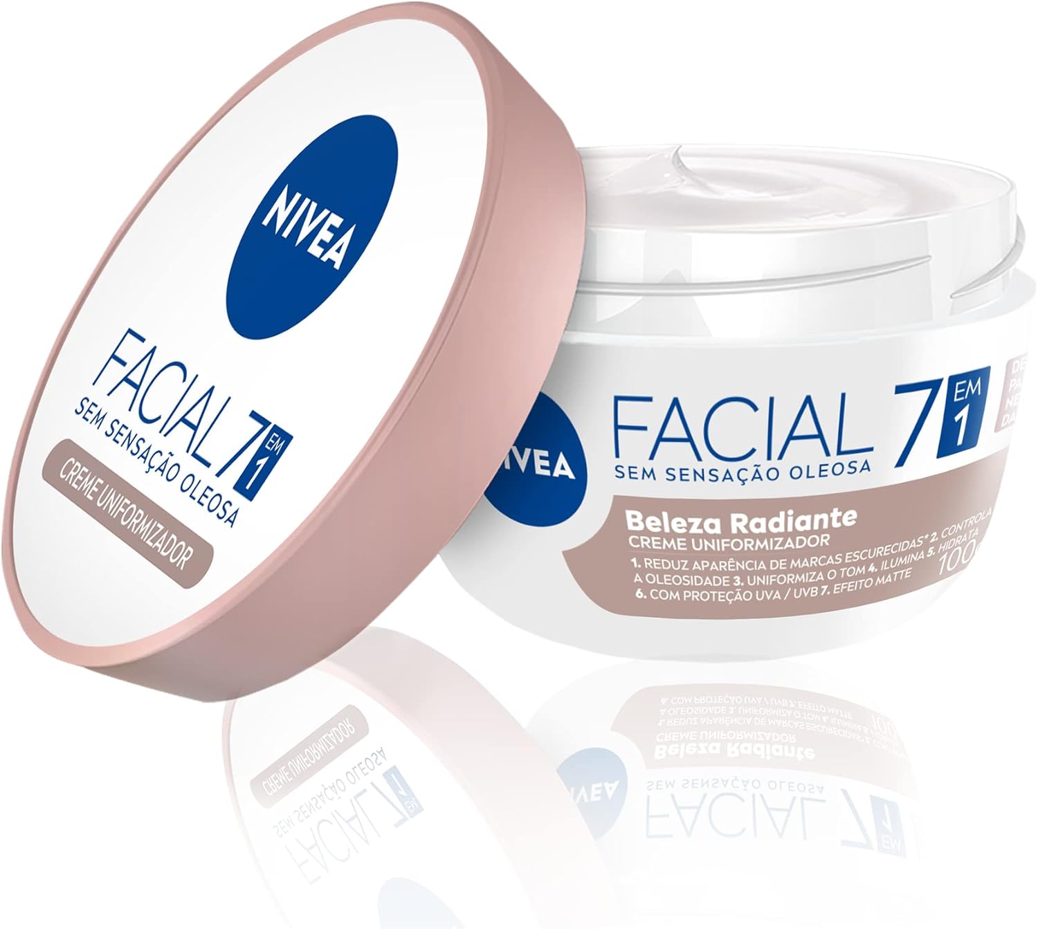 Creme Uniformizador Facial Nivea Beleza Radiante para Pele Negra 100g