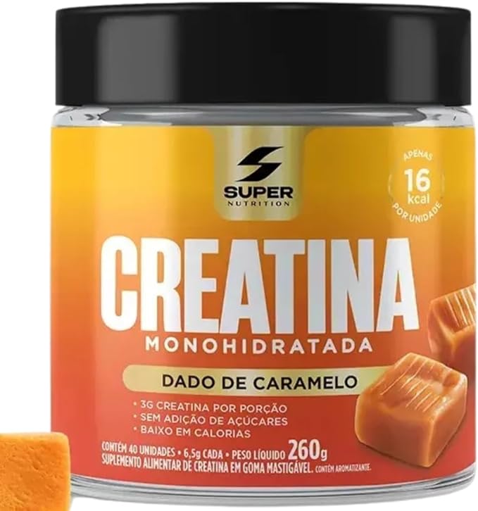 Cretina Monohidratada Sabor Caramelo 40 unidades