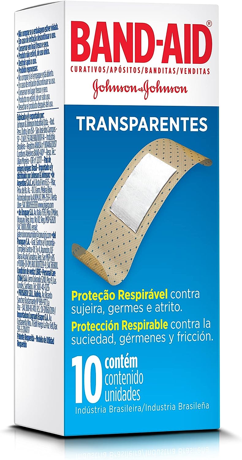 Curativo Band-Aid Regular 10 unidades