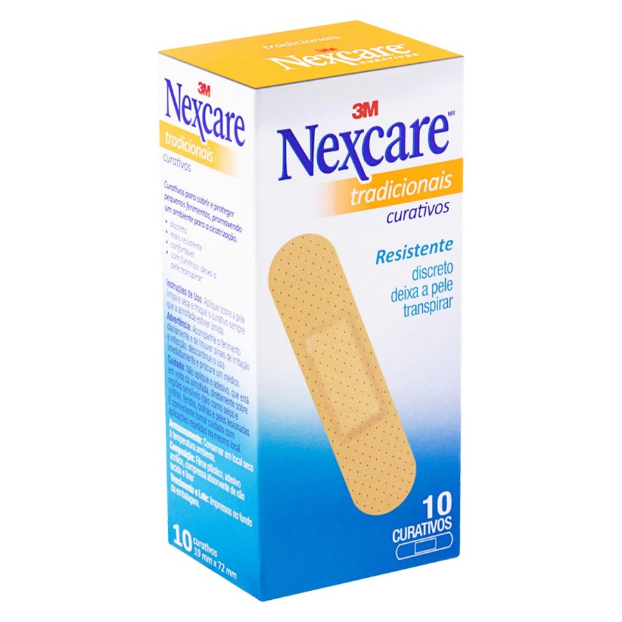 Curativo Nexcare Tradicional 10 unidades