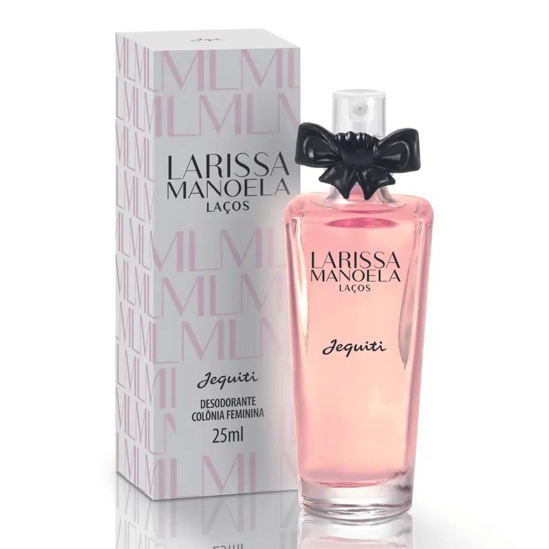Deo Colônia Larissa Manoela Laços Jequiti Feminino 25ml