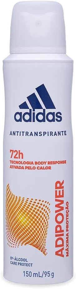 Desodorante Aerosol Antitranspirante Adidas Feminino AdiPower Máxima Proteção 150ml