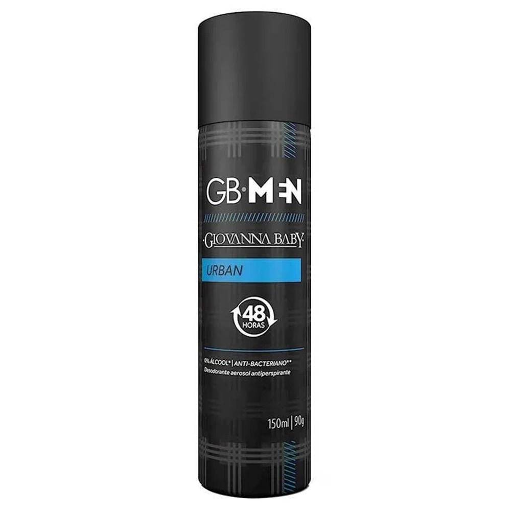 Desodorante Aerosol Giovanna Baby GB Men Urban 150ml