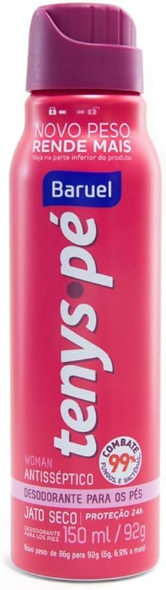 Desodorante Aerosol para Pés Tenys Pé Woman 150ml