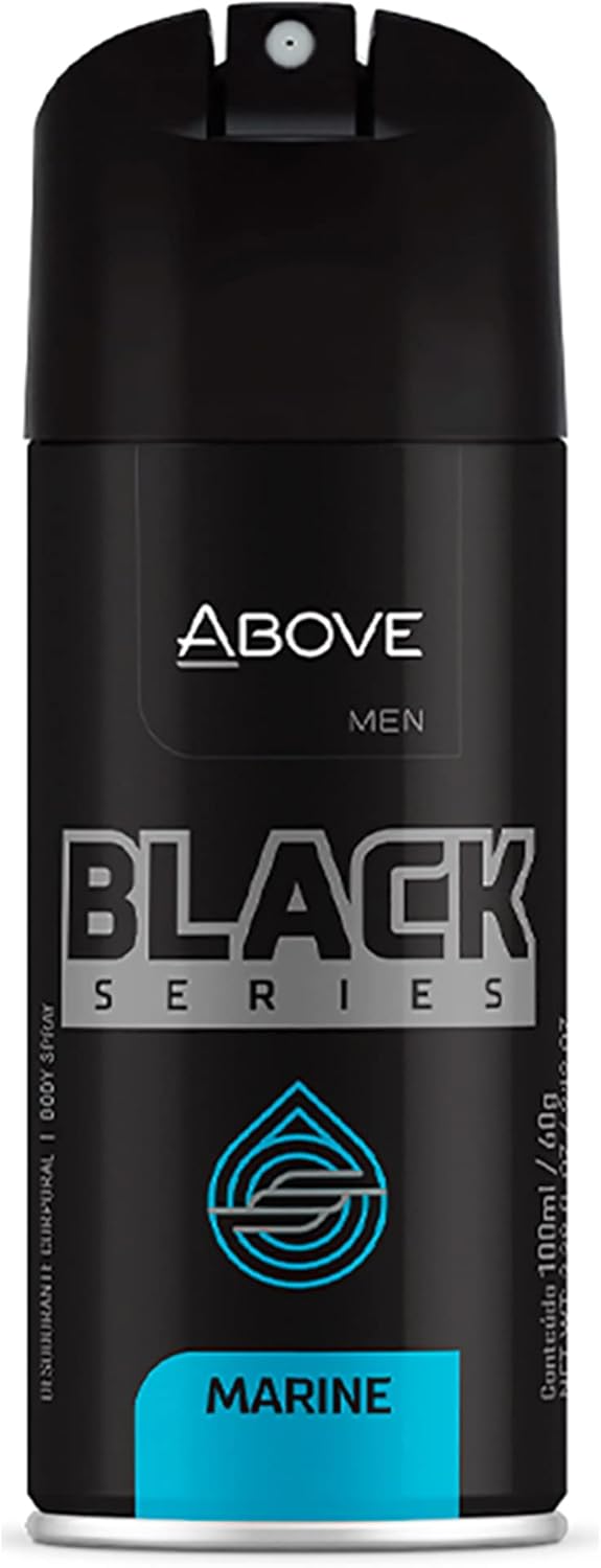 Desodorante Aerossol Above Black Series Marine 100ml