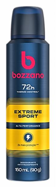 Desodorante Aerossol Antitranspirante Masculino Bozzano Extreme Sport 150ml