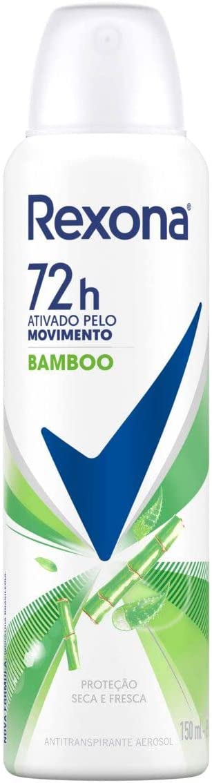 Desodorante Aerossol Rexona Feminino Bamboo 150ml