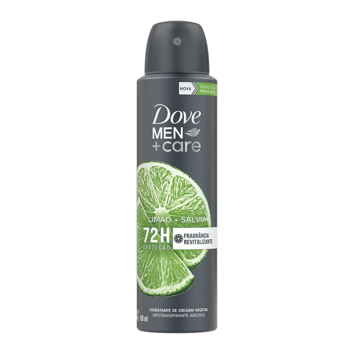 Desodorante Antitranspirante Aerosol Dove Men + Limão e Sálvia 150ml