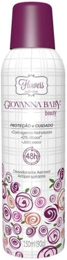 Desodorante Antitranspirante Giovanna Baby Beauty Aerosol 150ml