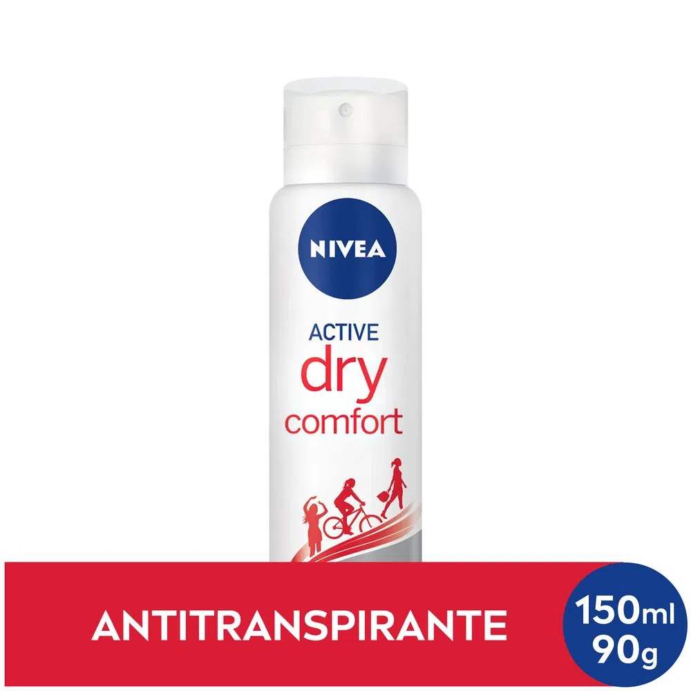 Desodorante Nivea Antitranspirante Aerosol Dry Comfort Plus 150ml